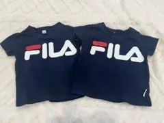 FILA フィラ ベビー キッズ トップス Tシャツ お揃い 双子のサムネイル