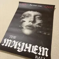 b2 サイズ LADY GAGA THE MAYHEM BALL POSTER - メルカリ