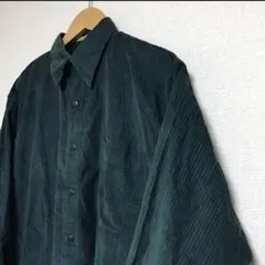 コーデュロイ　シャツ　古着