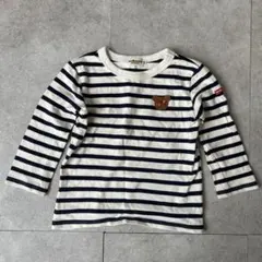 ストライプ 長袖カットソー 100cm