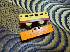 プラレール　DD51 旧動力　オレンジ　特急　中間車