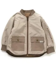 新品　BREEZE　リバーシブルキルトジャケット　150