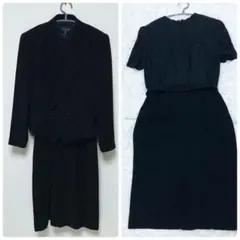 東京ソワール　LUNESOIR ブラックフォーマル　13号 大きいサイズ