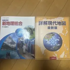 バラ売り、値下げ⭕️新地理総合・詳解現代地図 2冊セット