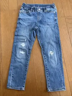 UNIQLO ダメージ　デニムパンツ　120cm