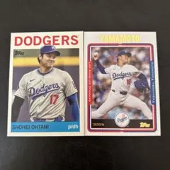 大谷翔平　山本由伸　2025 Topps Archives セット