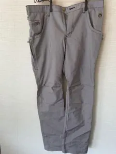 EDWIN GOLF チェック柄 グレー ゴルフパンツ