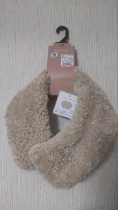 tal.by yumi■新品つけ襟風ネックウォーマー マグネットボタン付き