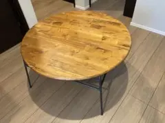 a.depeche　円形木製テーブル