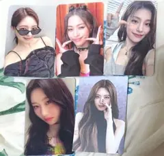 itzy cheshire 特典 限定 リュジン ユナ リア トレカ 5枚セット