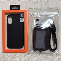 UNiCASE iPhone17 MagSafe対応 ブラックセットのサムネイル