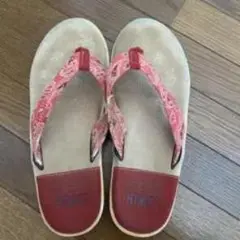 ピンク ビーチサンダル フラットソール