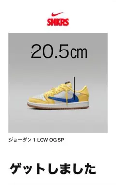 Travis Scott × Nike TD Air Jordan 1 Low