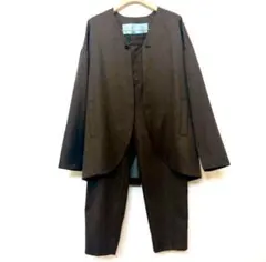 dulcamara よそいき セットアップ ブラック Dulcamara よそいきドロップジャケット・ブラック - tity