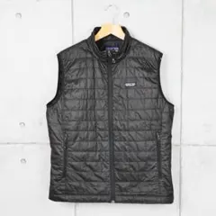 Patagoniaパタゴニア PRIMALOFT ナノパフベスト ブラック L