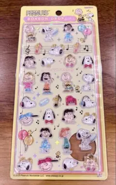ペ*ル様 【正規品】ボンボンドロップシール PEANUTS スヌーピー＆フレンズ