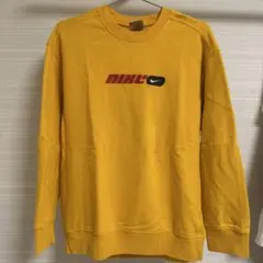 古着 NIKE イエロー スウェット
