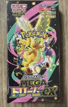 新品未開封 ポケカ メガドリームex シュリンク付き - メルカリ