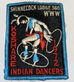 希少　​BSA OA シンネコック ロッジ360 72年 Koshare パッチ