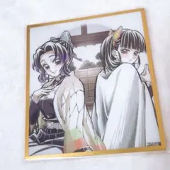 鬼滅の刃 アクリル色紙 WEBSHOPくじ 胡蝶しのぶ 栗花落カナヲ