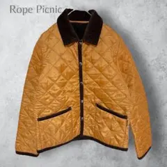 【ROPE PICNIC ロペピクニック】　裏起毛　キルティングジャケット　中綿