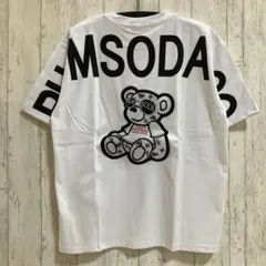 半袖Tシャツ テディベア 包帯 オーバーサイズ 病みかわ 地雷系 ゆるだ 