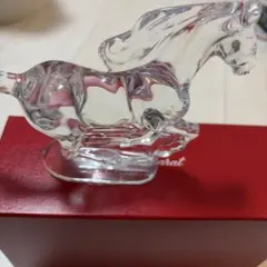 Baccarat バカラ クリスタル 馬 置物 フィギュアのサムネイル