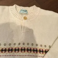 crocodile 綿ニットセーター　　Lサイズのサムネイル