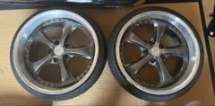 work VSKF 18インチ 9.5J？ 9J？ 26 ブラックバーニング - メルカリ