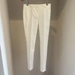 theory luxe セオリーリュクス テーパードパンツ 白 - メルカリ