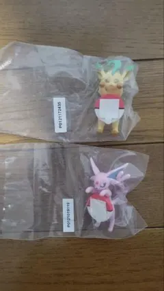 ポケモン一番くじ F賞 街歩きちらりんフレンズ エーフィ・ブラッキー