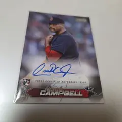 ルーキー RC ISAIAH CAMPBELL 直書 直筆サインWBC MLB