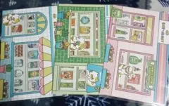 新品未使用　可愛い♡CAT★MART　シール　３枚セット