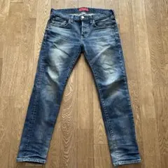 EDIFICE別注REDCARD スリムテーパード　RHYTHM EF71861