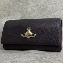 美品✨Vivienne westwood 3つ折り財布 がま口 オーブ ブラック - メルカリ