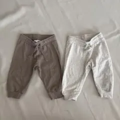 H&M ベビー パンツ 2枚セット