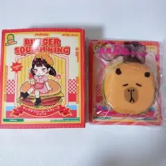 Mellojoy キングオブバーガーシリーズ カピバラバーガー スクイーズ