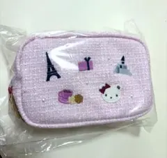 24時間以内発送　新品　ファミリア　マモンエフィーユ　ポーチ　コラボ　ピンク