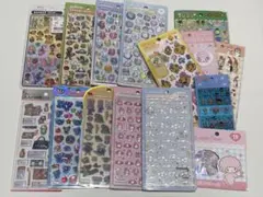 シール 15枚＋おすそ分け セット ボンボンドロップシール/うるちゅるシールなど