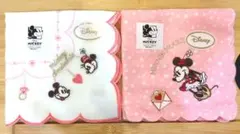 ディズニー/タオルハンカチ(2枚)