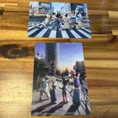 ディズニー クリアファイル