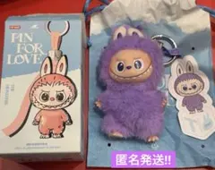 正規品 LABUBU PIN FOR LOVE ぬいぐるみペンダント【T】