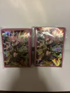 遊戯王 耀聖の風詩レギナ スリーブ2セット エルフェンノーツA - メルカリ