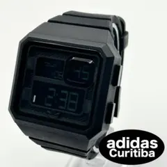adidas Curitiba QZ スクエア ブラック メンズ 時計 新品電池のサムネイル