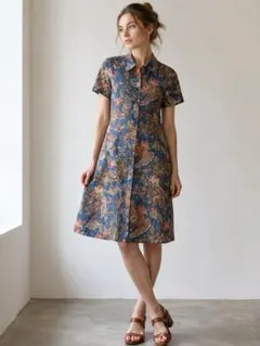 Burberrys Linen Shirt Dressのサムネイル