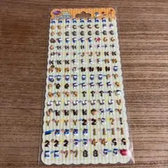 ディズニー アルファベット・数字シール ドナルド チップとデールのサムネイル
