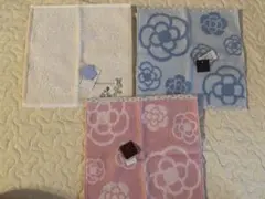 タオルハンカチ3枚 CLATHAS×2枚/WEDGWOOD