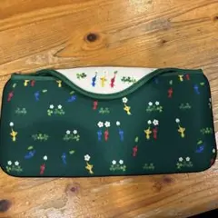 Switch ソフトケース　クイックポーチ　Nintendo ピクミン　ケース