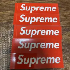 Supreme ステッカー 5枚セット - メルカリ