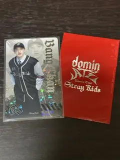 Stray Kids バンチャン dominATE ランダムフォトカード　ホロ有